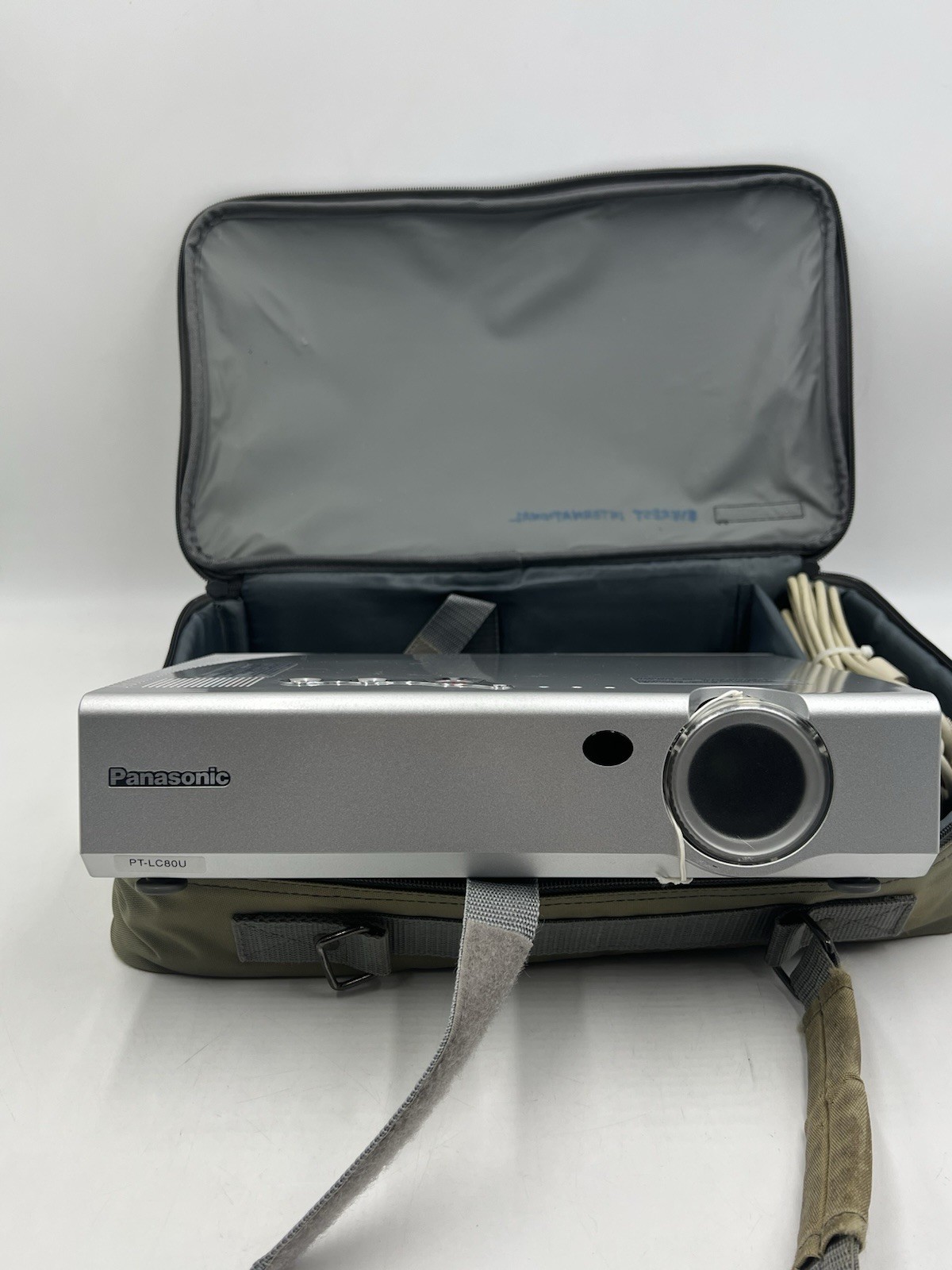 Panasonic PT-LC80U Desktop Projector Tested Working Very Good