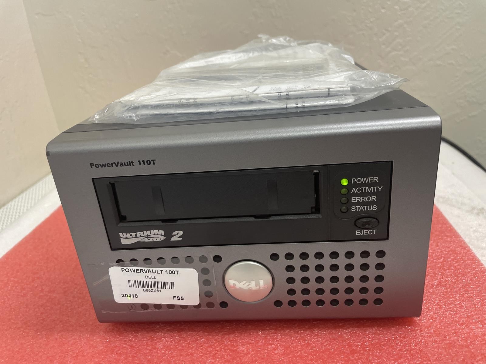 DELL POWERVAULT 110T ULTRIUM LTO2  CL1002 TE3200-603 TAPE DRIVE