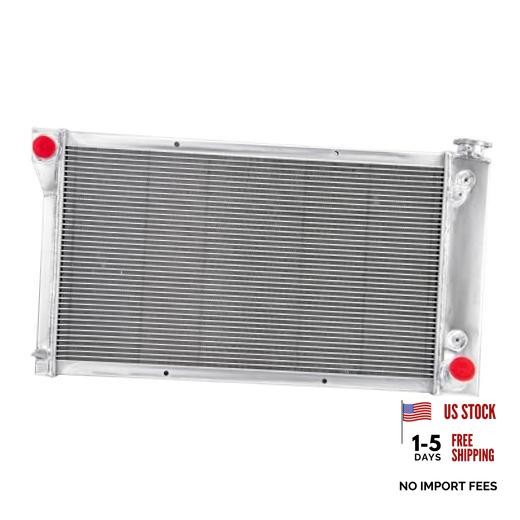 3 Row Aluminum Radiator Replacement for 1967-1972 Chevy GMC C/K Series Pickup