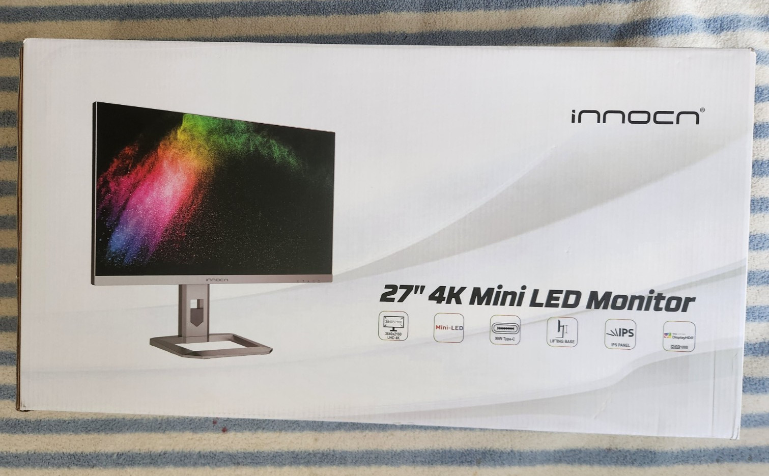 Gaming Monitor 27" 4K Mini LED 160Hz UHD 3840 x 2160p 1ms  HDR1000 INNOCN 27M2V