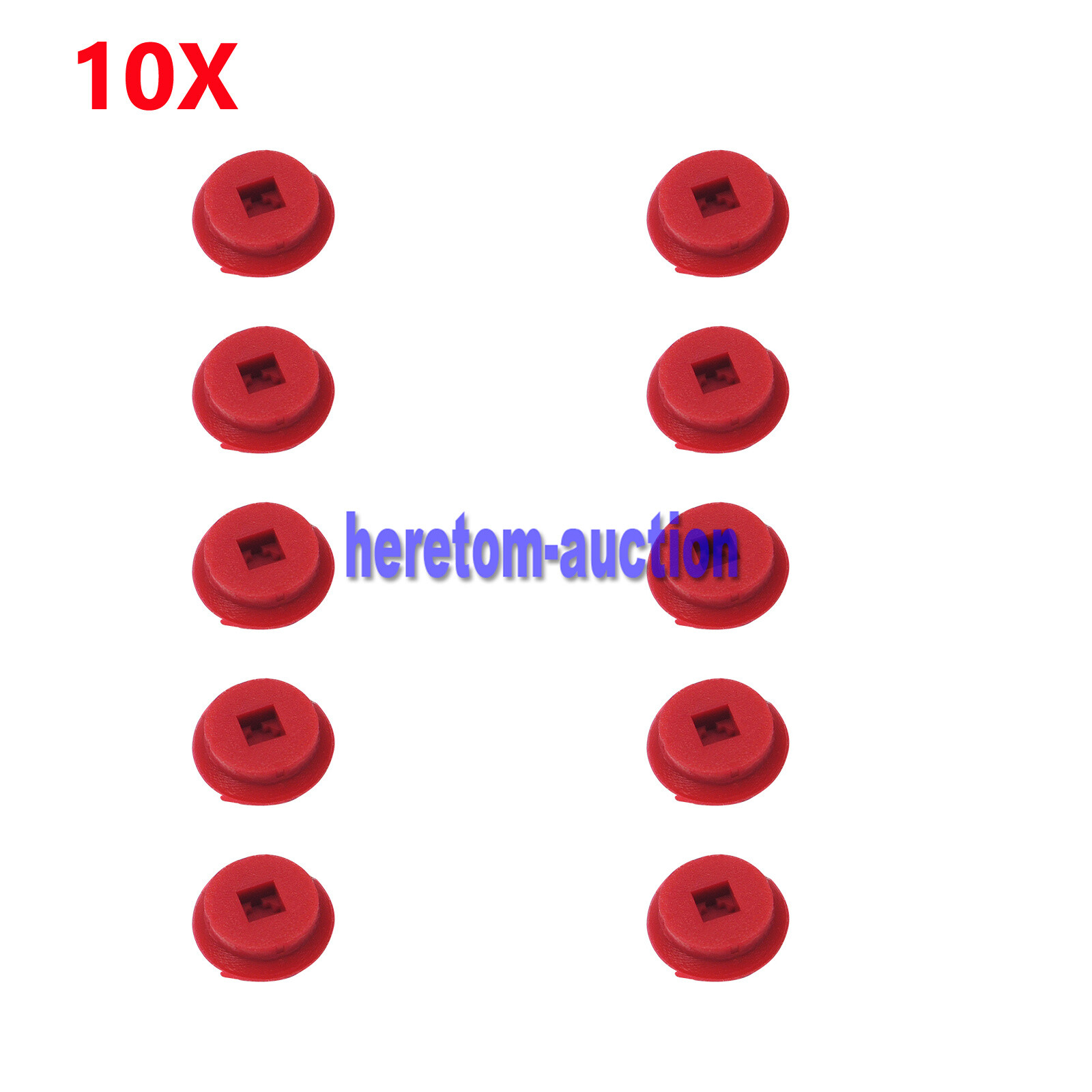 10x Red TrackPoint Caps Mouse Pointer Soft Rim for Lenovo Thinkpad T460s T470s