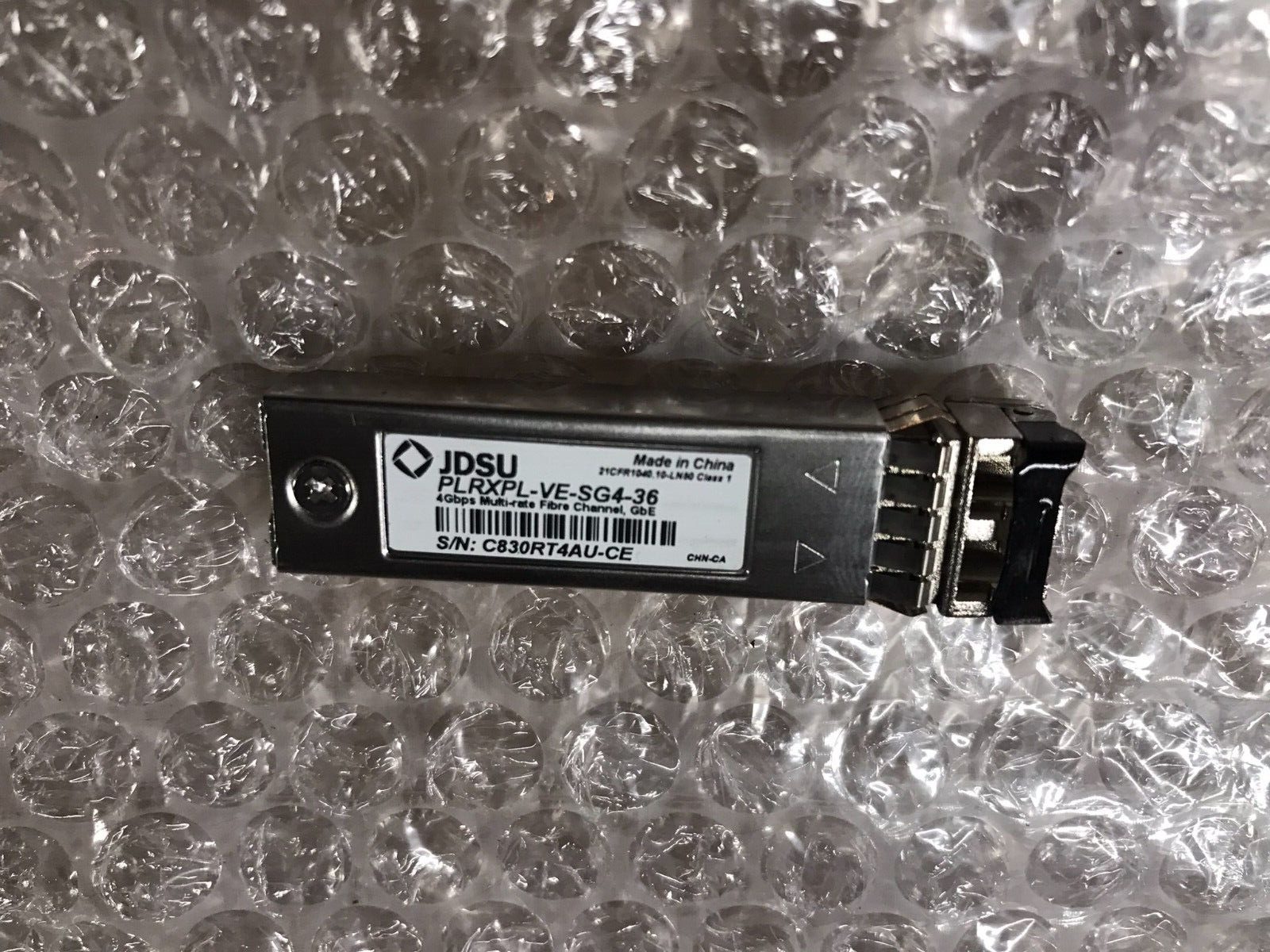 JDSU 4GB Multi-Rate FC 850nm SFP Transceiver Module - PLRXPL-VE-SG4-36