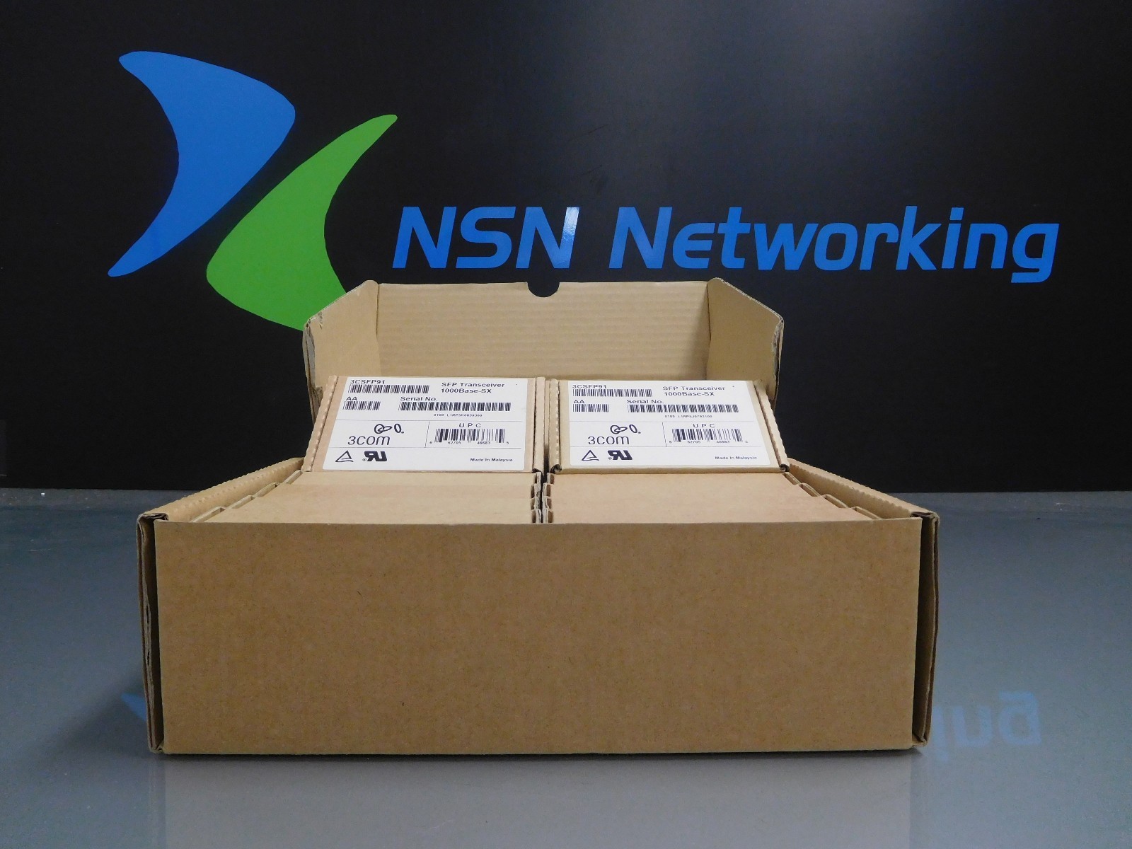 10x NEW Genuine Original 3COM 3CSFP91 GBIC 1000BASE-SX SFP 850nm Transceiver
