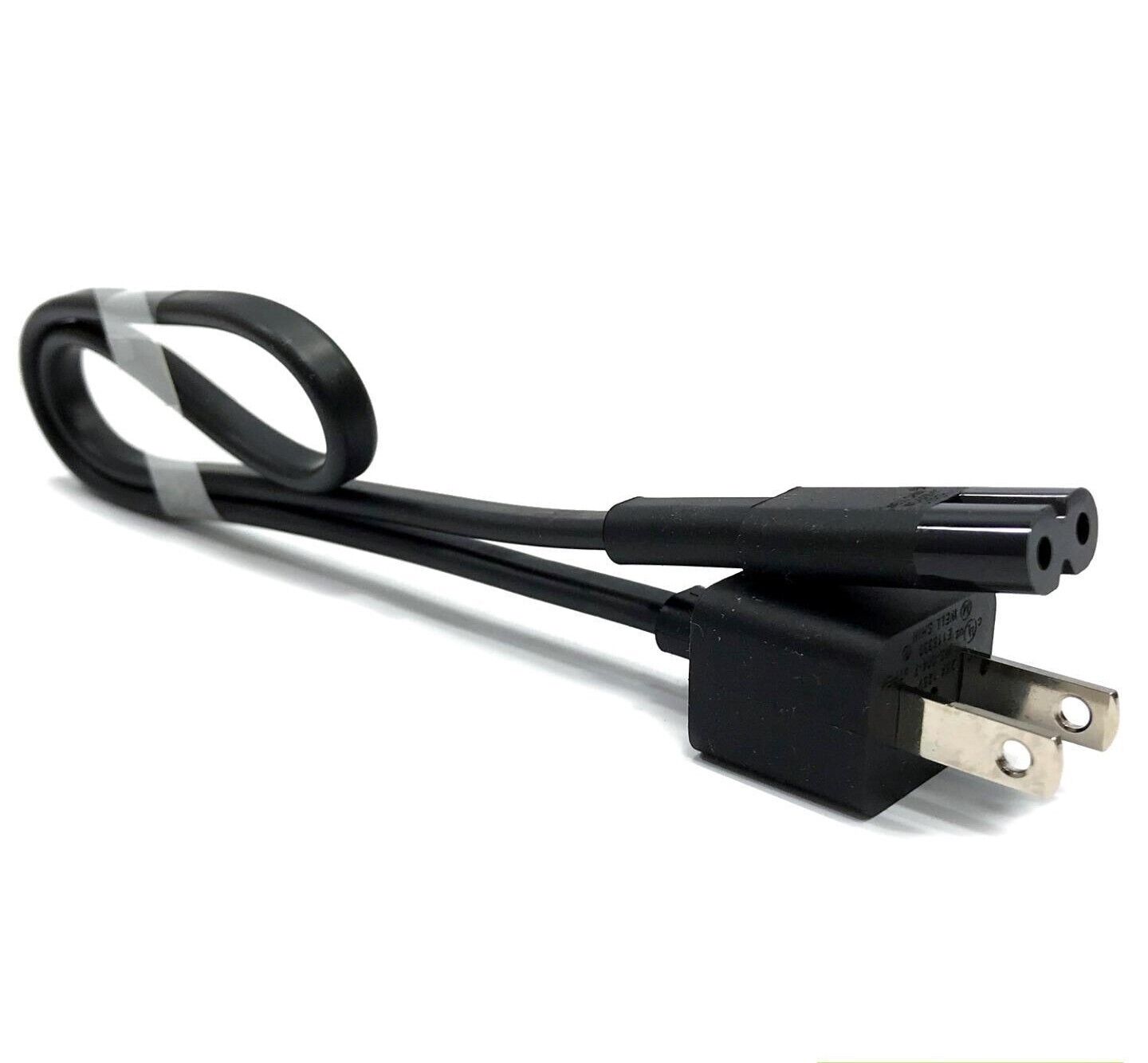 Microsoft 1 1/4ft AC Power adapter Cable Cord, 2.5A 125V Power Supply