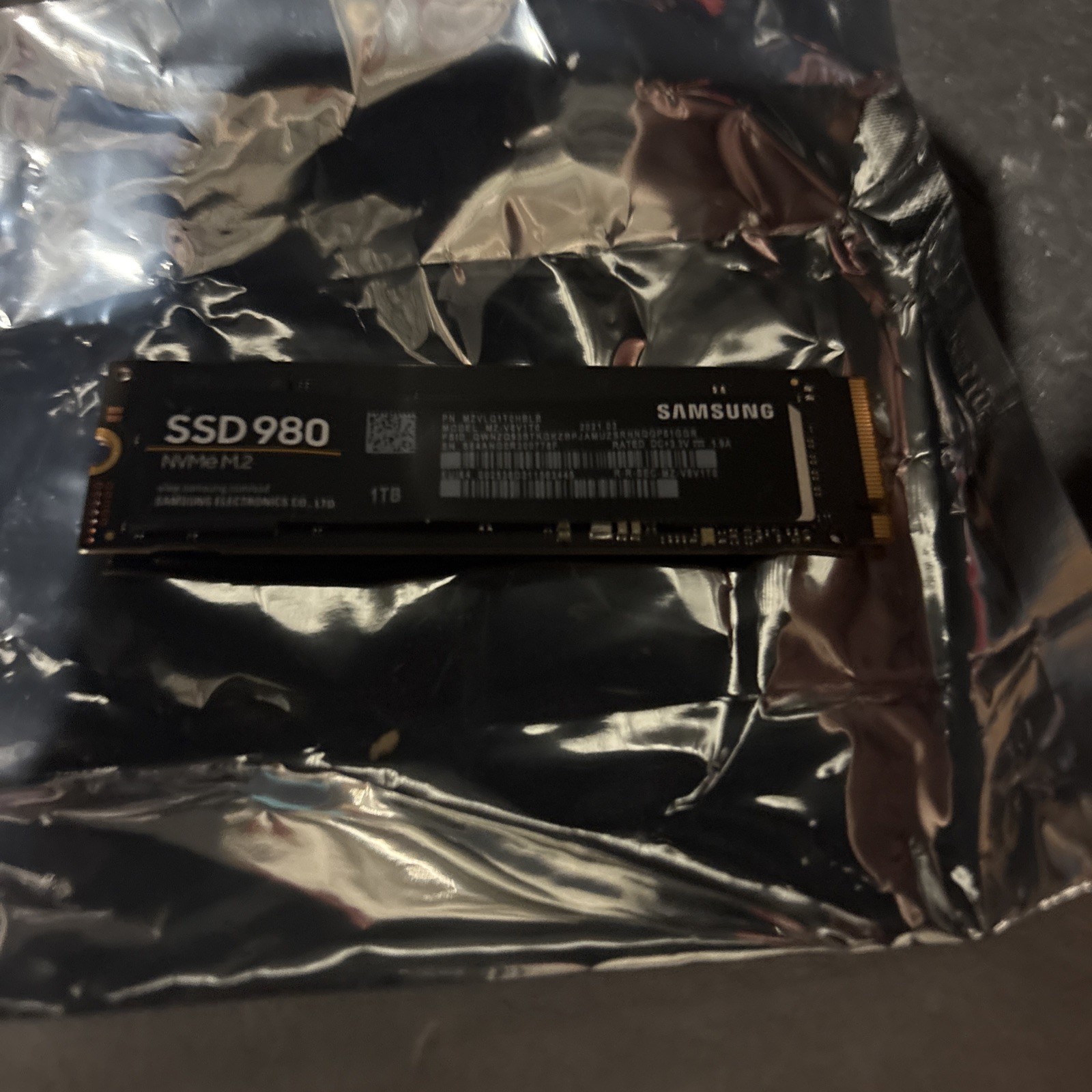 Samsung 980 1TB SSD