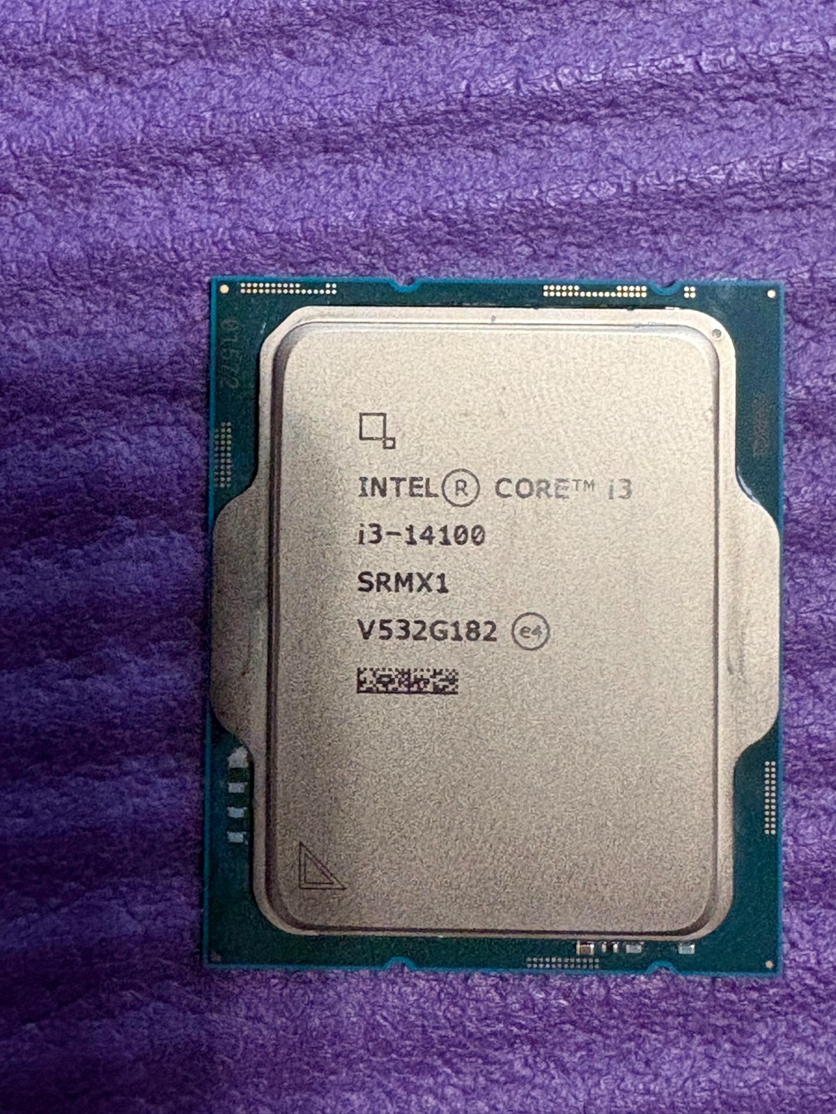 Intel Core i3 14100 3.5GHz 4C/8T Processor (Pulled from new ECT1250)