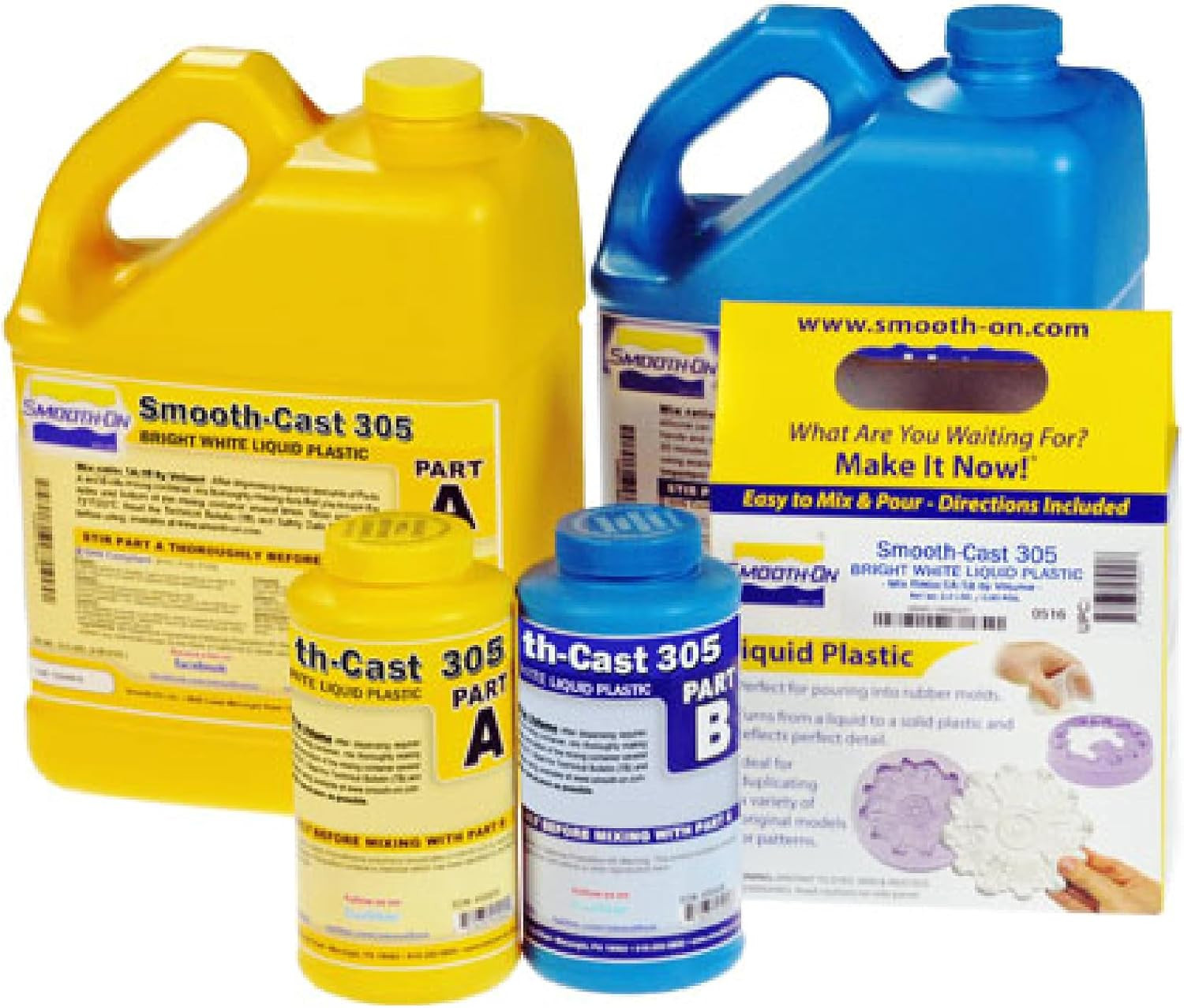 Smooth-Cast 305 Liquid Plastic Resin, Pint Unit