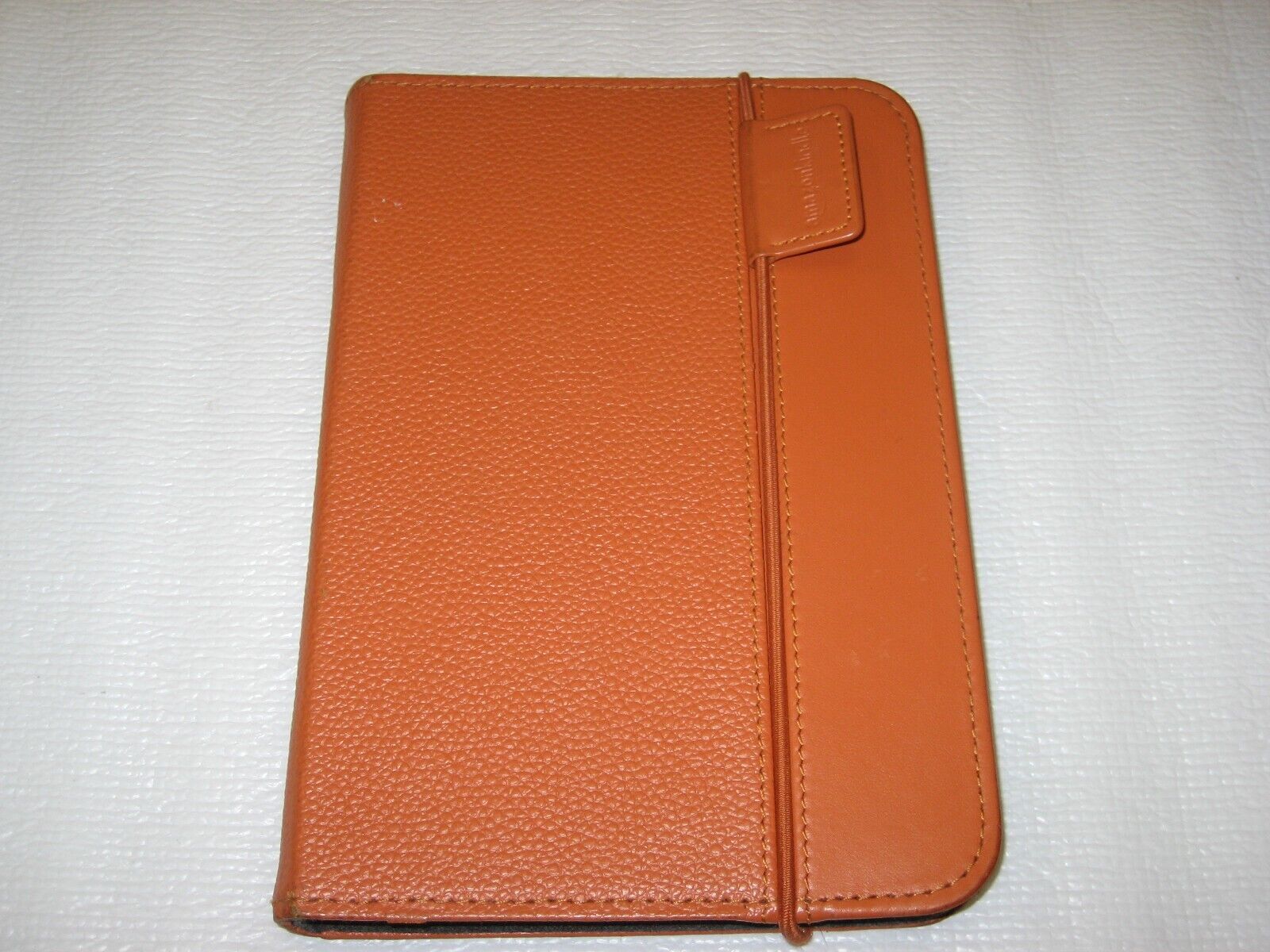Original Amazon Leather Cover Case w/ Light for Kindle Keyboard 3 3rd Gen Orange