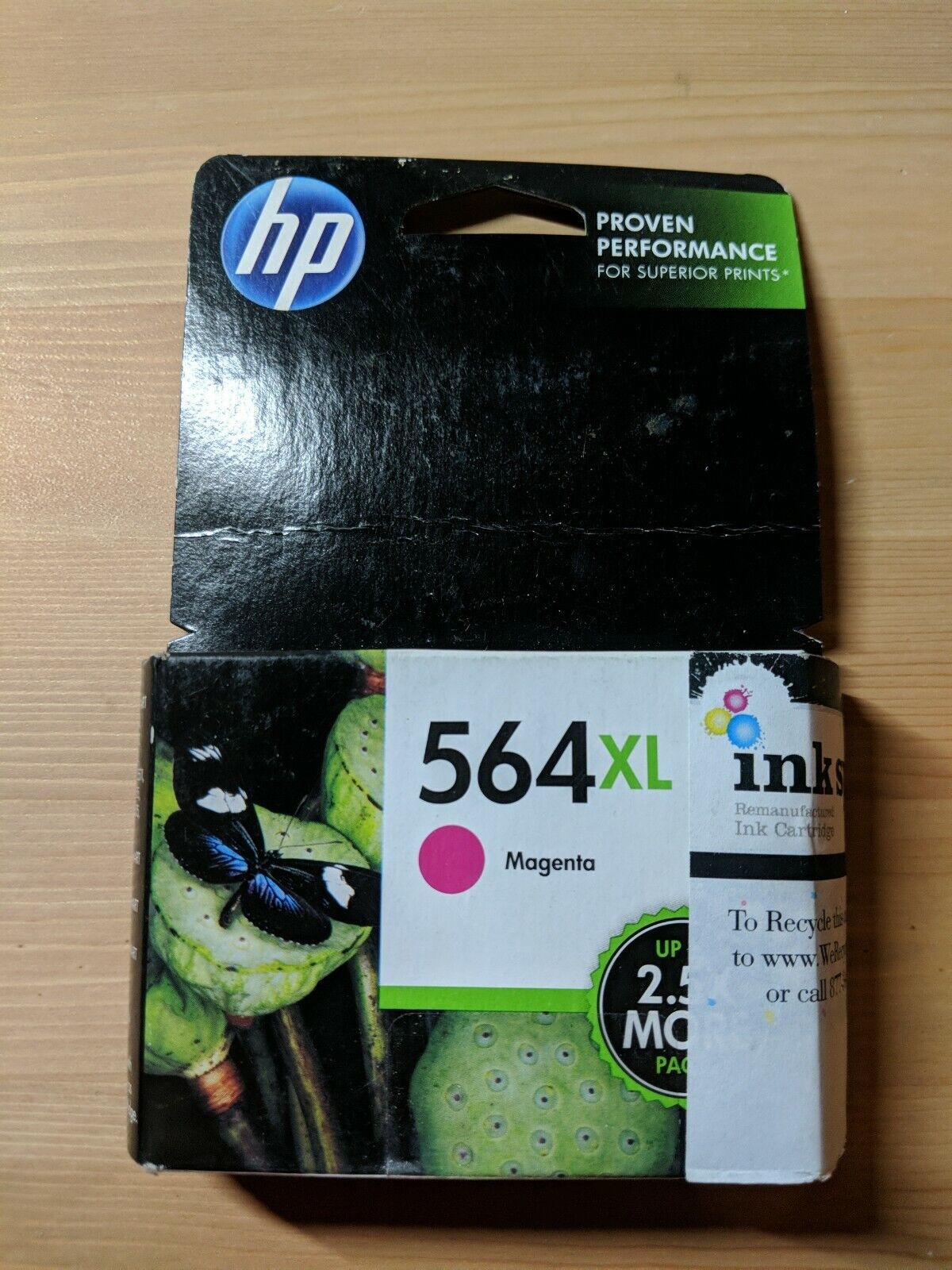 NEW SEALED GENUINE HP 564XL Magenta HIGH YIELD Ink Cartridge EXPIRED Jan 2014