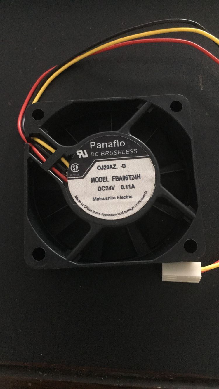Panaflo FBA06T24H Fan 24V 0.11A 6015 3Pin 6CM