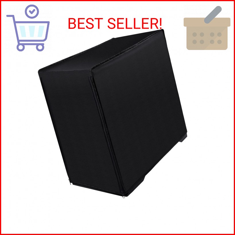 PC Computer CPU Dust Cover, Mid-Tower Case Protector, Host Dust Waterproof Cover