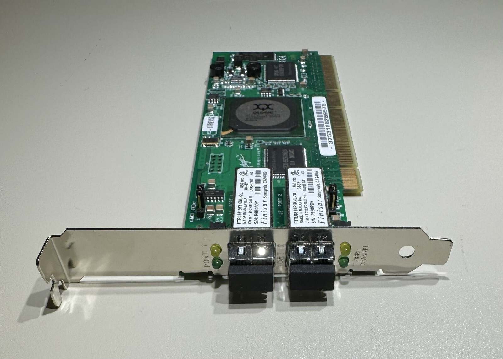 Sun  375-3108 2Gb PCI Dual Port FC Host Adapter X6768A SG-XPCI2FC-QF2