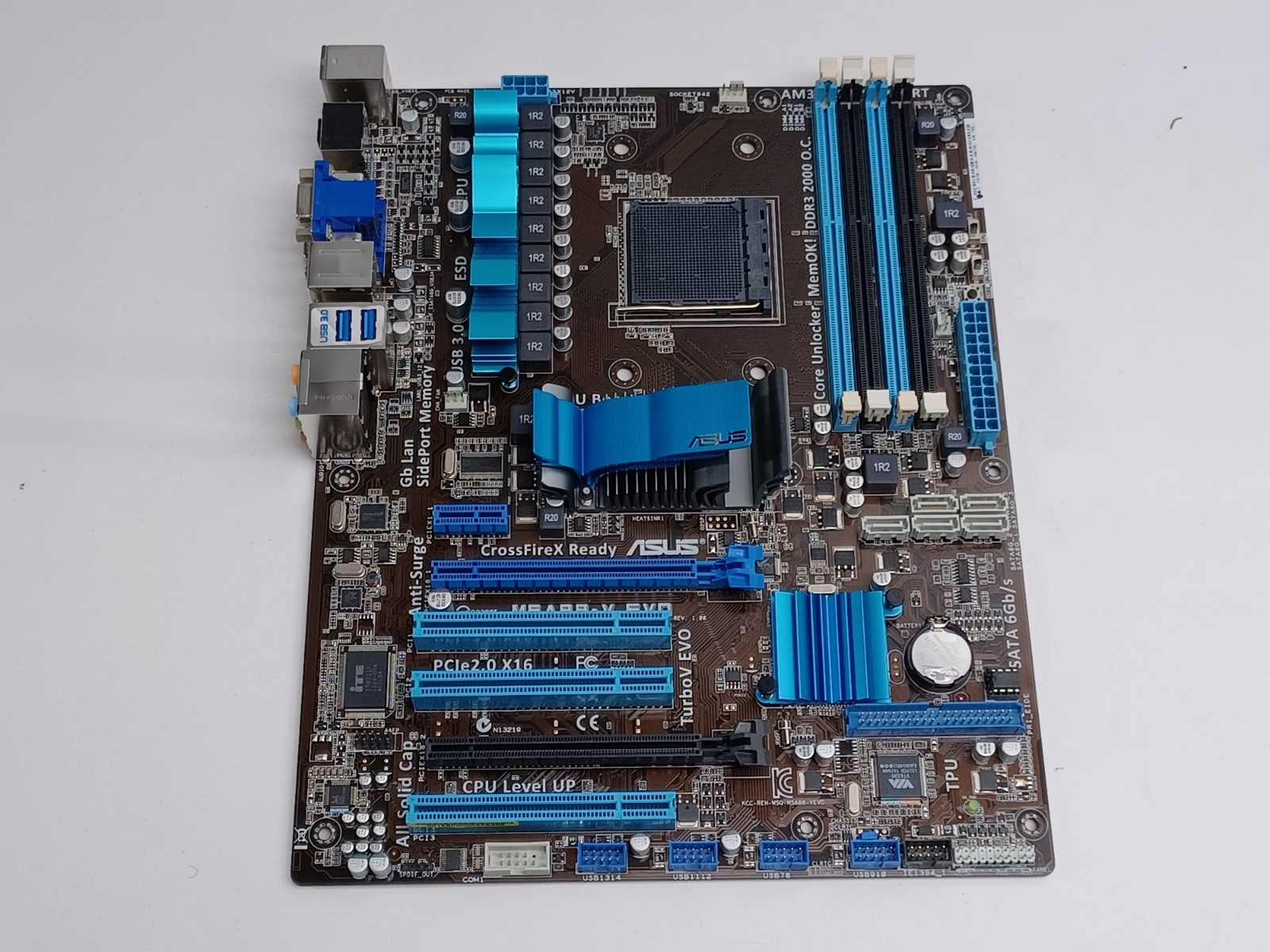 ASUS M5A88-V EVO - motherboard AM3+ AM3 socket supports up to 16gb RAM