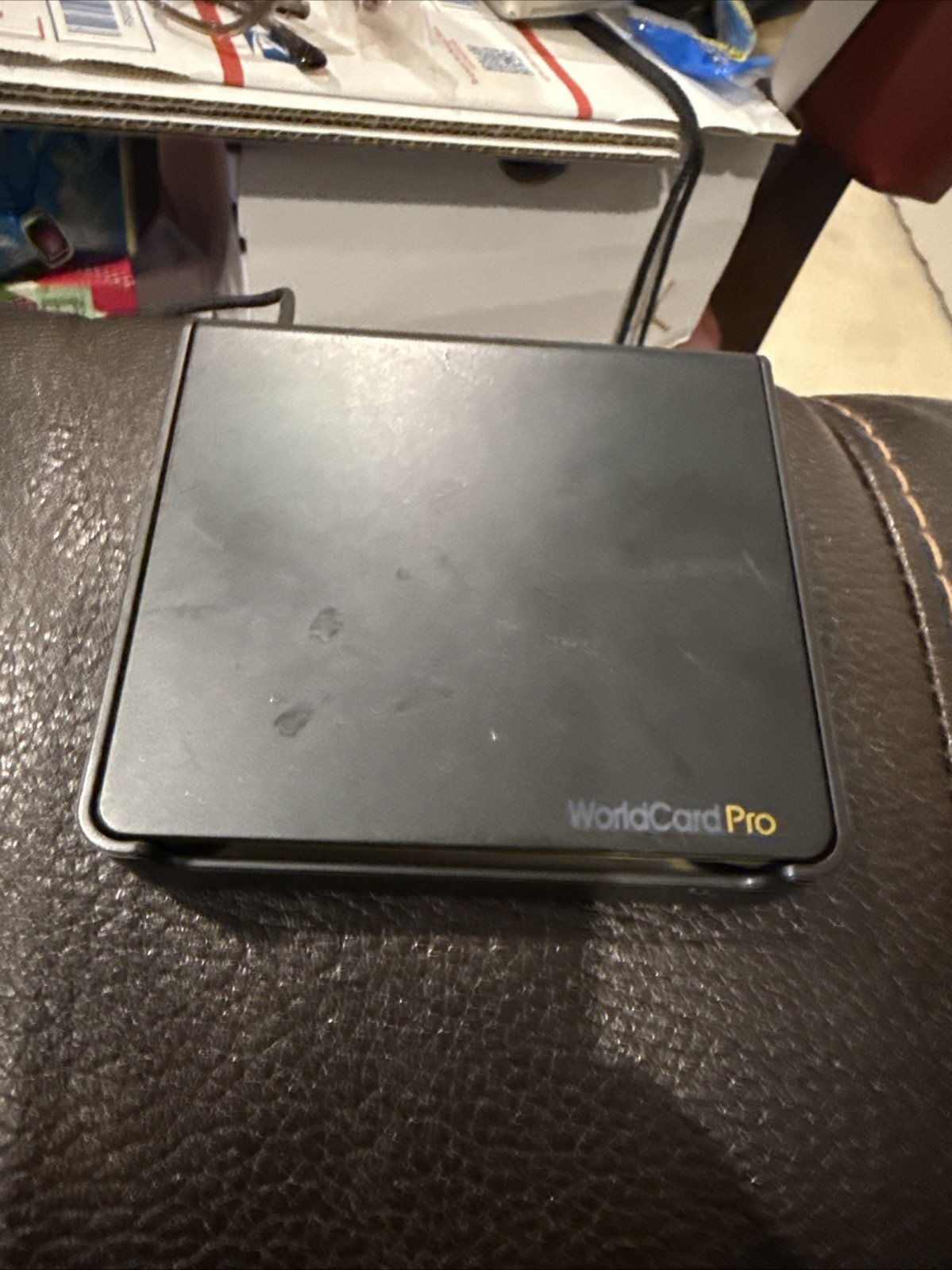PenPower WorldCard Pro Business Card Scanner (Win/Mac) Black