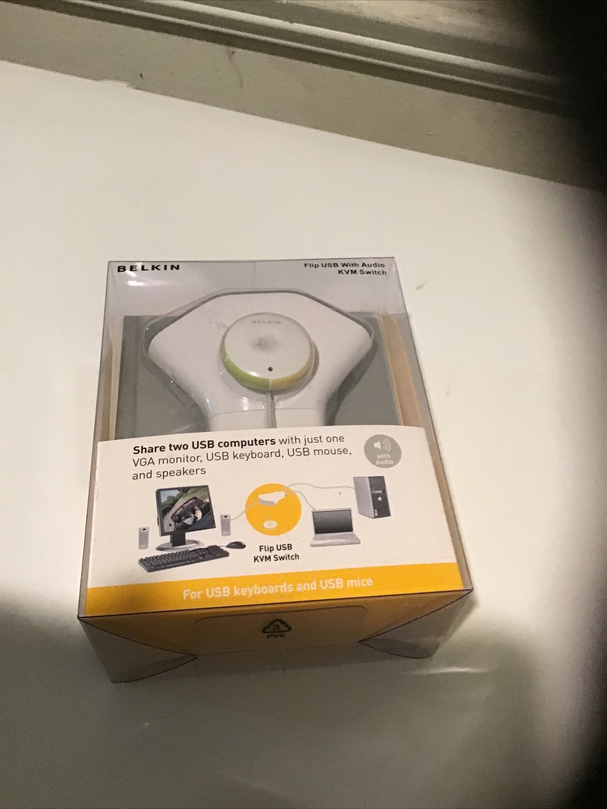 Belkin Flip USB With Audio KVM Switch