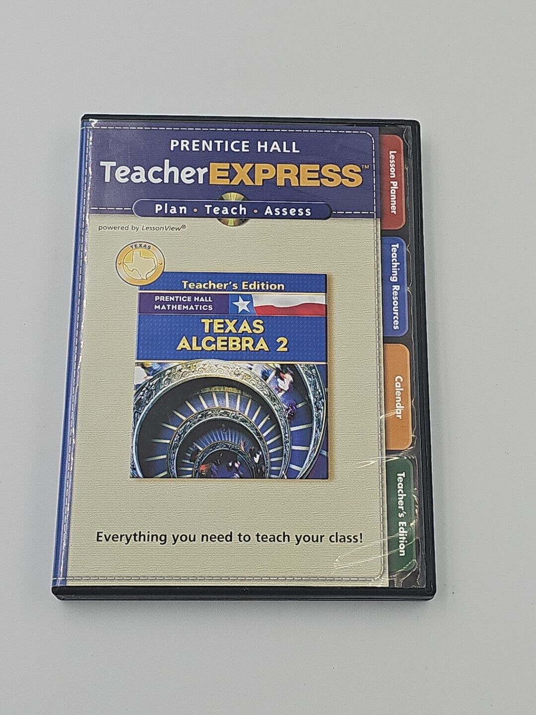 NEW Prentice Hall TeacherEXPRESS Teacher Express Texas Algebra 2 CD-ROM Set New