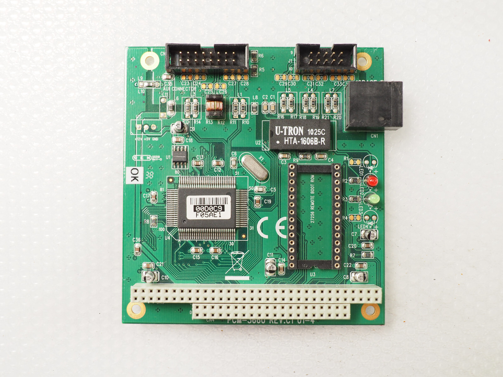 Advantech PCM-3660 C1 01-4 Extended Network Card