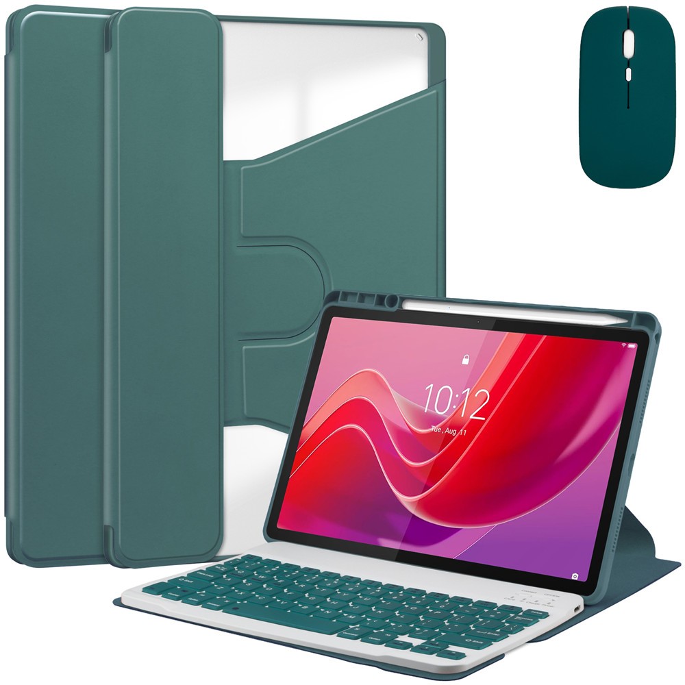 For Lenovo Tab M11 Idea Tab TB336FU 11" Rotate Keyboard Case Shockproof Cover