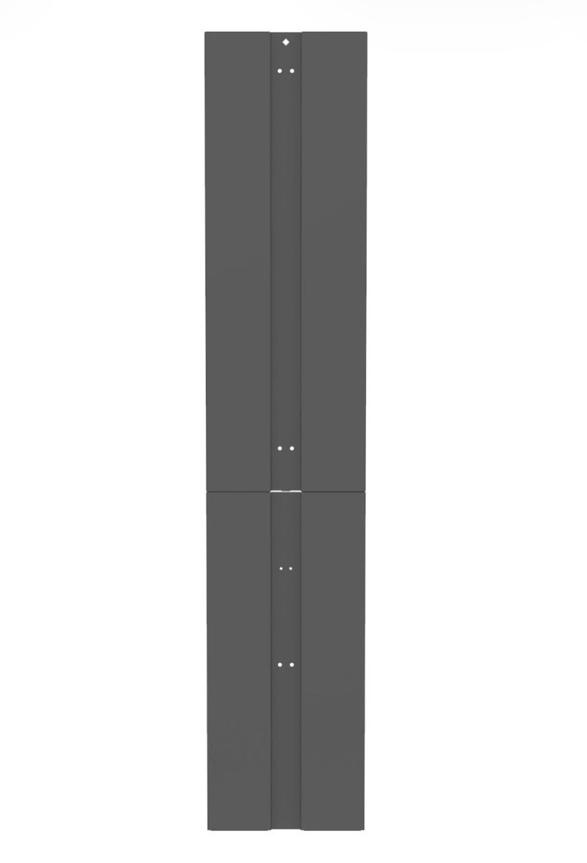 Panduit PR2VEP 45 RU Dual-Sided End Panel for PR2VD Cable Managers