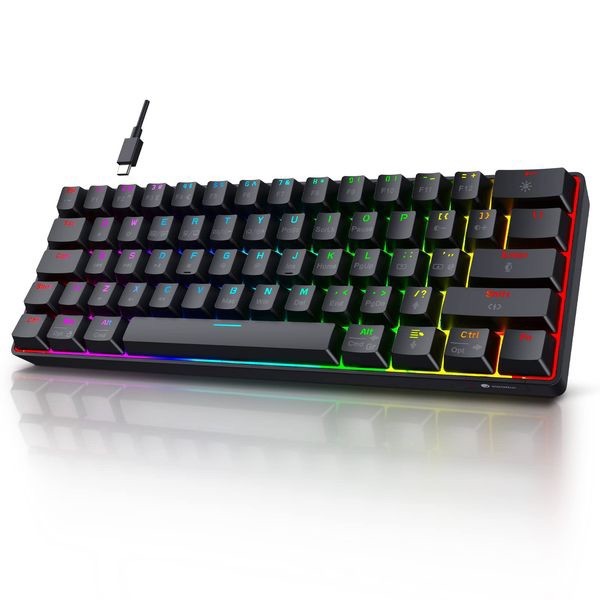 Koorui 61 Key Mechanical Gaming Keyboard - MK061