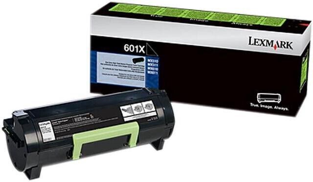 GENUINE LEXMARK 60F1X00 (601X) Black High Yield Toner Cartridge NEW SEALED
