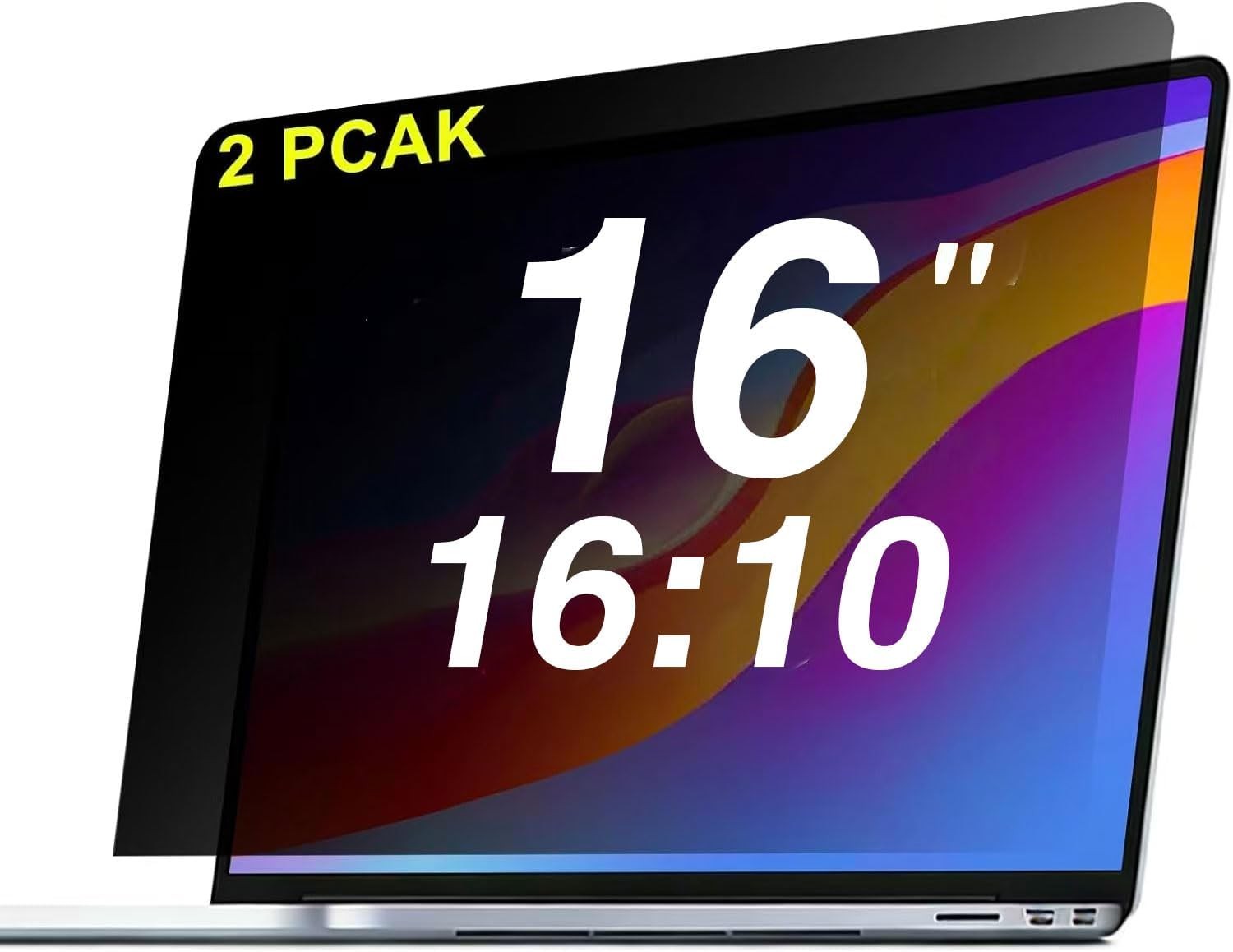 Screen Protector for 16 Inch Laptop - Privacy, Anti-Glare, Scratch Resistant