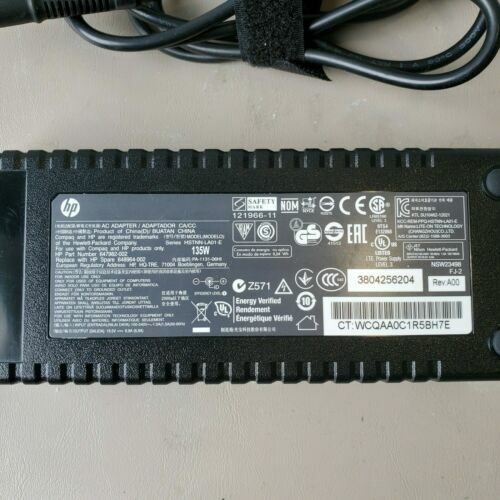 USED Genuine OEM HP 135W 19.5V AC Adapter For Elite 8300 8200 8000 7900 7800