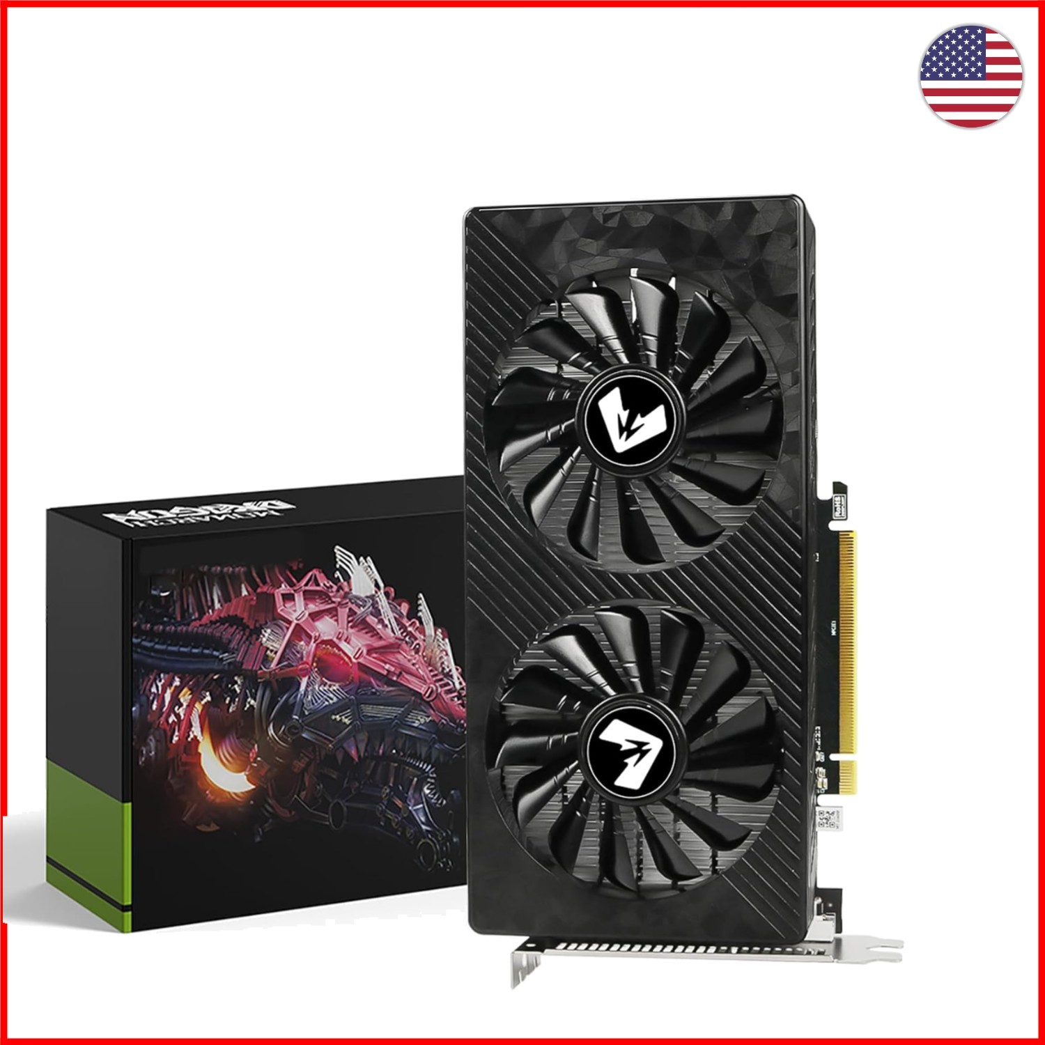 Gaming Ready AMD Radeon RX 580 8GB PCIe GPU - Optimized for High Frame Rates
