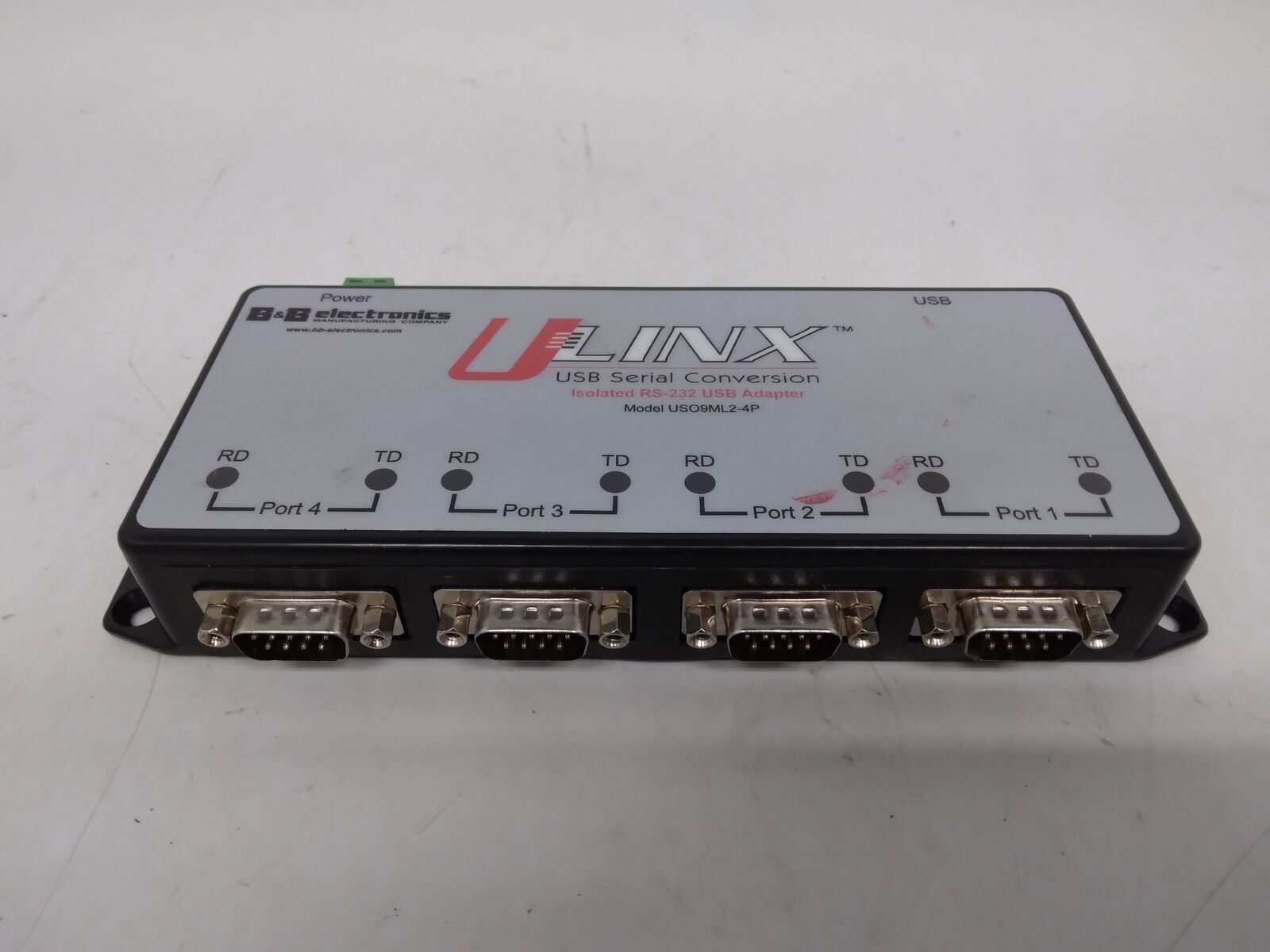 B&B Electronics USO9ML2-4P - USB to Serial Converter
