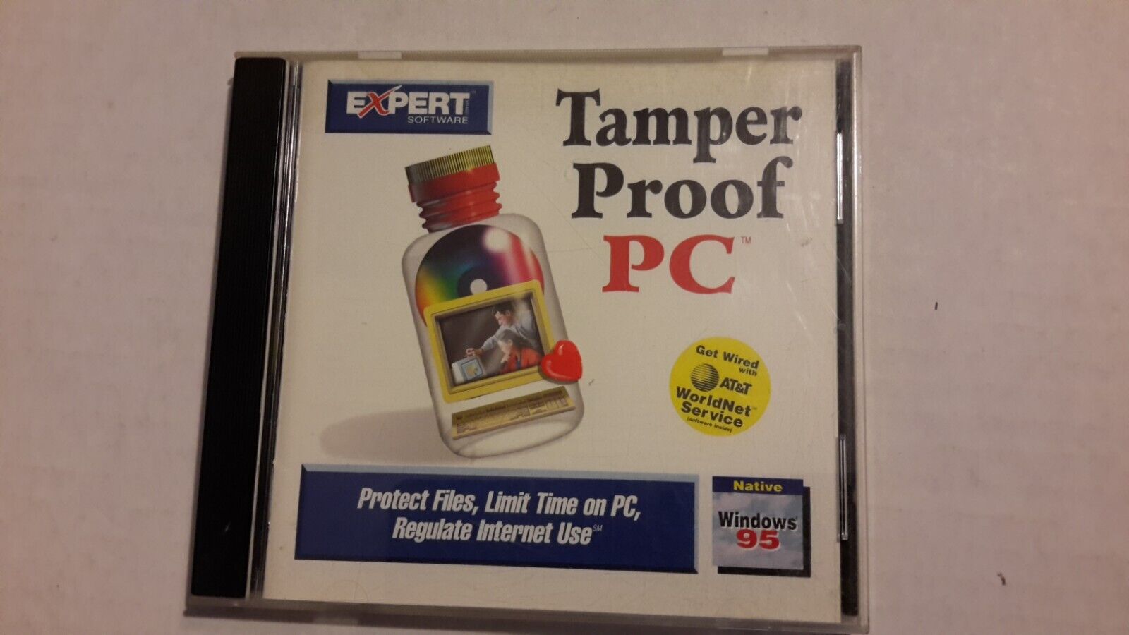 EXPERT SOFTWARE TAMPER -PROOF CD-ROM WINDOWS 95 
