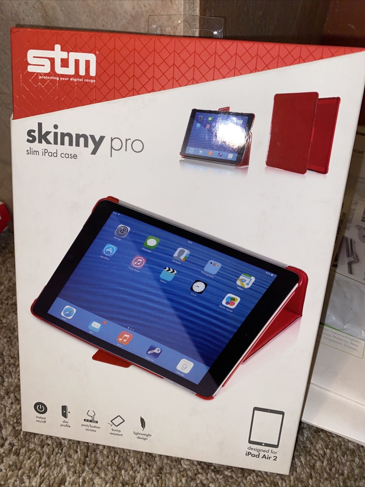 STM Skinny Pro Slim iPad Case for iPad Air 2
