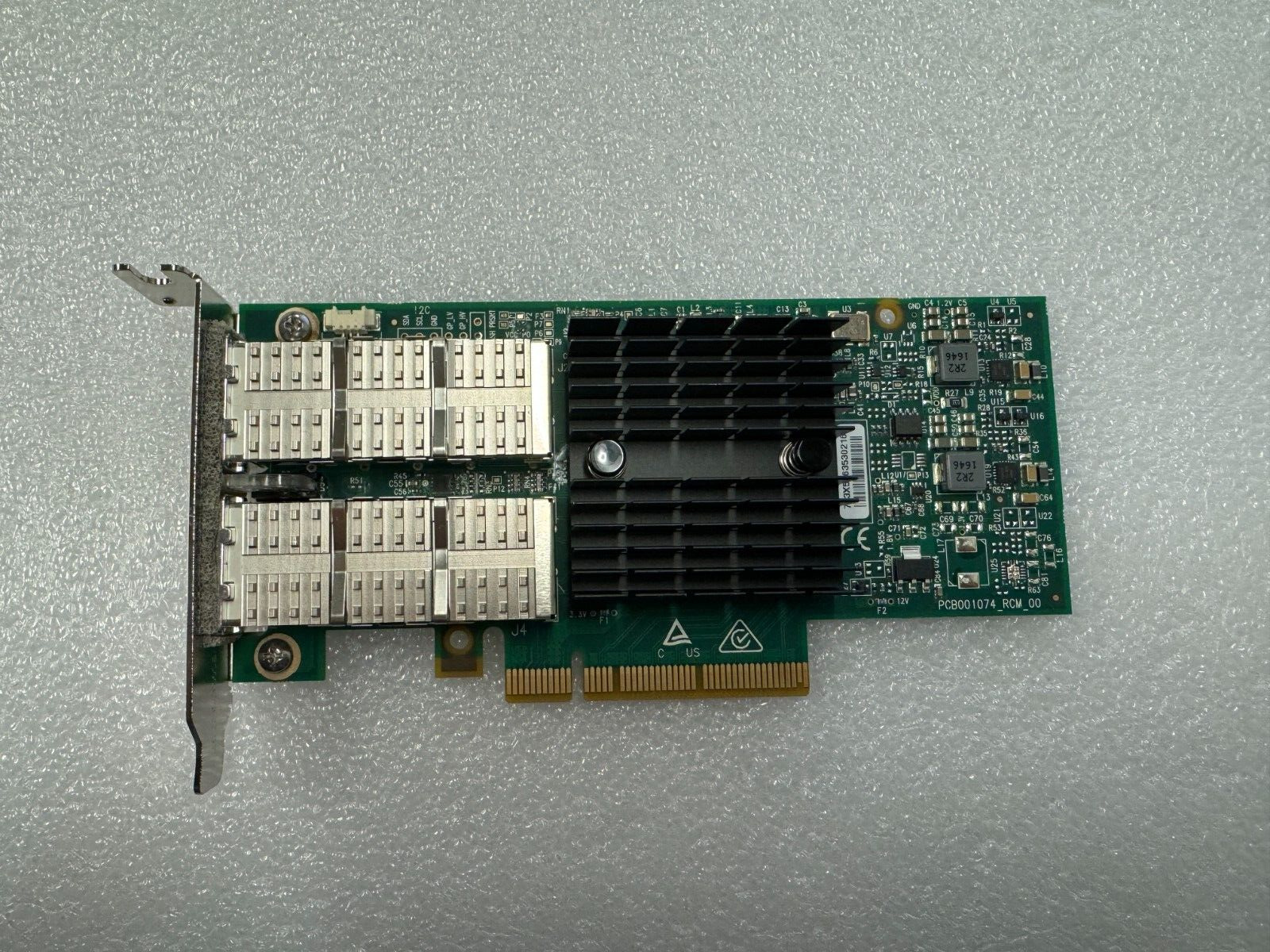HPE 764284-B21 2-Port 10GB/40GB 544+ QSFP IB FDR/EN PCIe 3.0 x8 HCA 764736-001