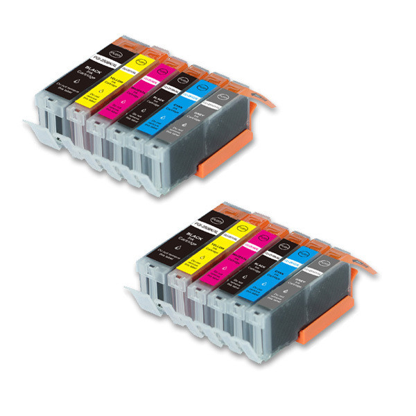 12 Pack New Replacement Ink Set for Canon Pixma 250 251 MG6320 MG7120 MG7520