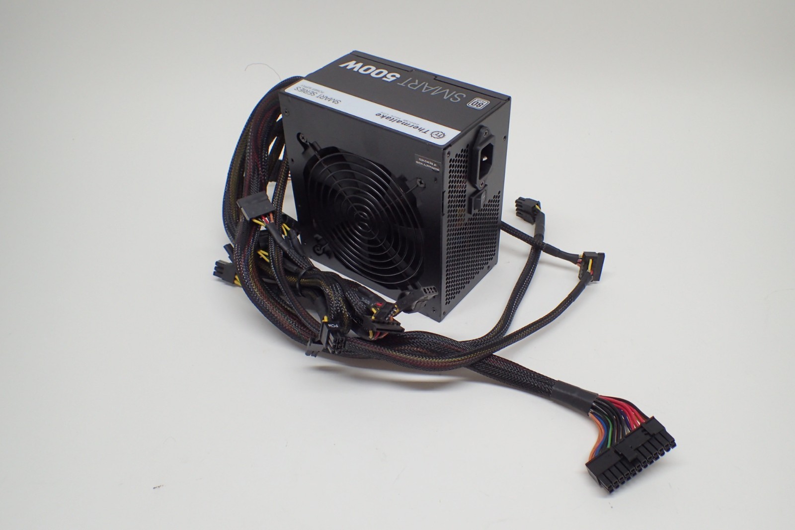 Thermaltake Smart 500W 80 PLUS ATX Power Supply PSU Black SPD-0500AH2NCW