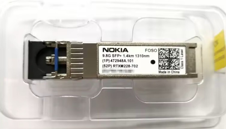 Genuine New Nokia FOSO - 472948A.101 Optical Transceiver (SFP+), packs of 10