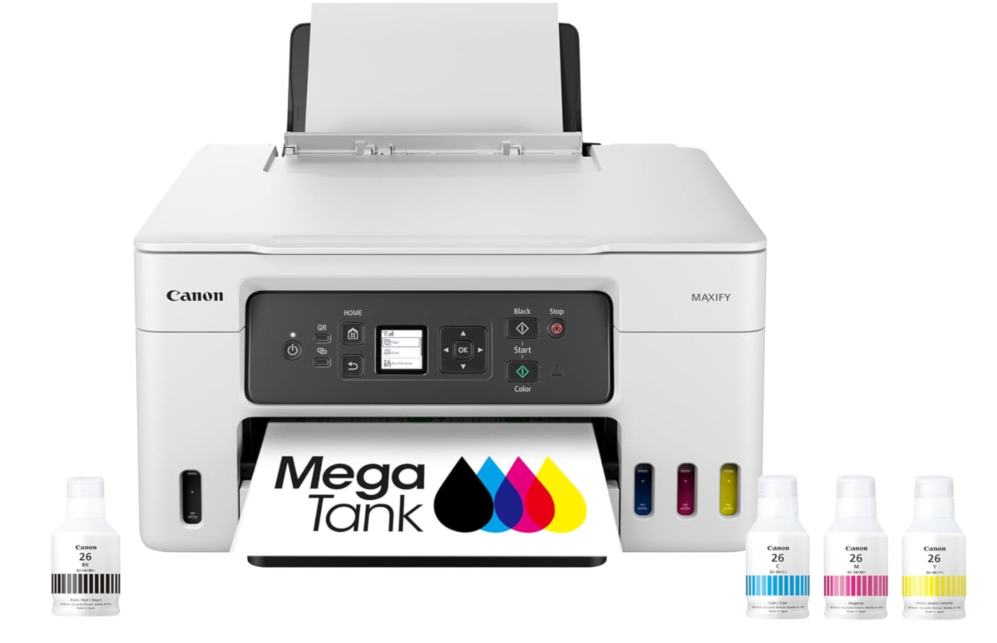 Canon MAXIFY GX GX3020 Wireless Inkjet Multifunction Printer - Color (5777c002)