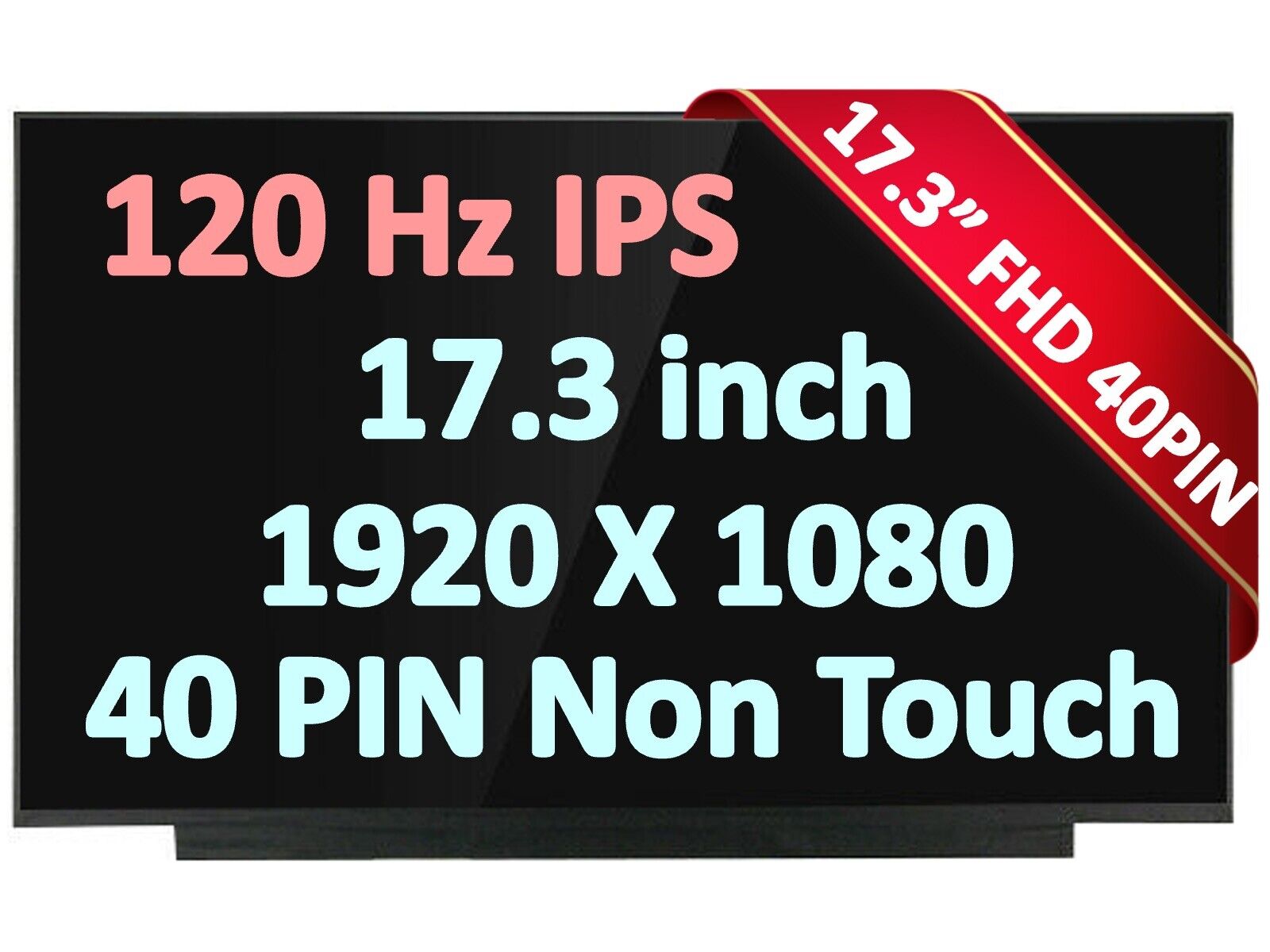 NV173FHM-NX1 NV173FHM-NX3 NV173FHM-NX4 LED LCD Screen Display Panel EDP 40 Pin