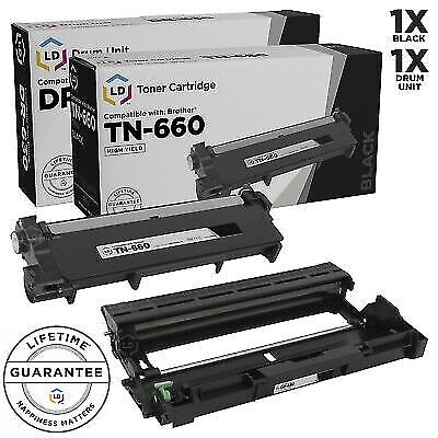 LD  Compatible HY Black Laser Cartridge & Drum for Brother Toner TN660 DR630
