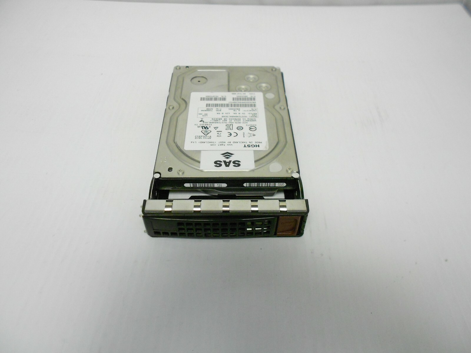 Nimble SAN Storage 4TB 7.2K 3.5" SAS Hard Drive W/ Tray CS460 CS500 ES1-H65 HGST