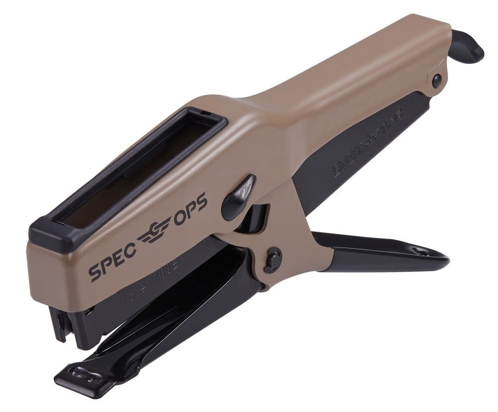 Plier Stapler All Metal 50 Sheet Capacity 7/16 Crown M68E Spec Tools Elite Duty