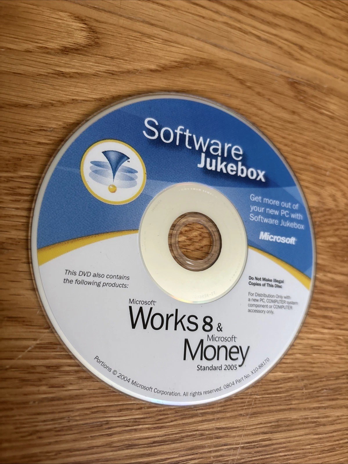 Microsoft Works 8 And Money 2005 Cd Software