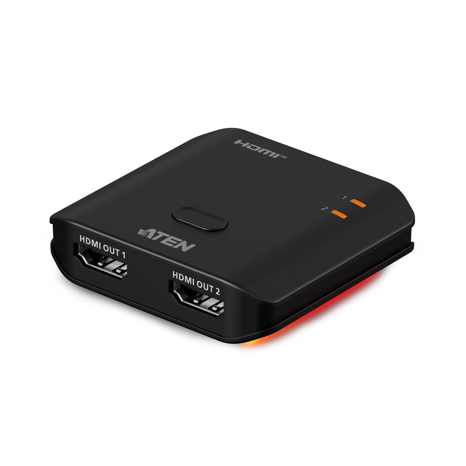 ATEN Essentials VS4812 2-Port True 4K HDMI Splitter, 1 Source to 2 Displays,