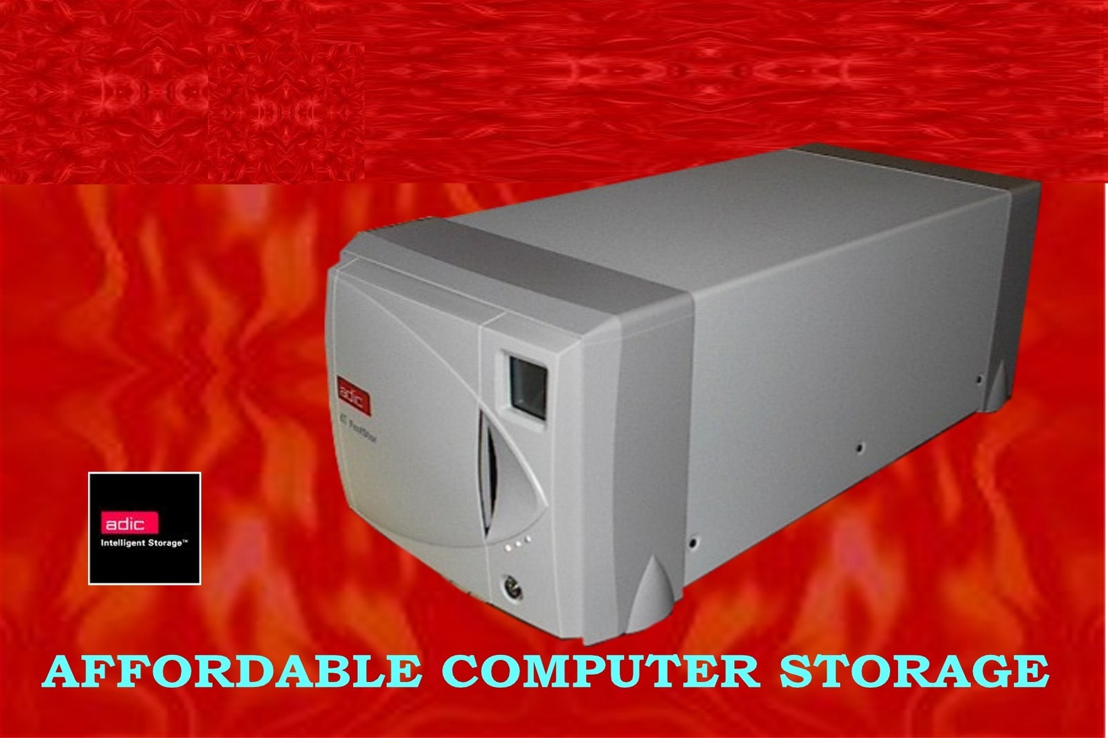 ADIC FastStor-7 Tape Drive Autoloader FS-LTO LVD 99-4044-01 98-4044-01 DESKTOP