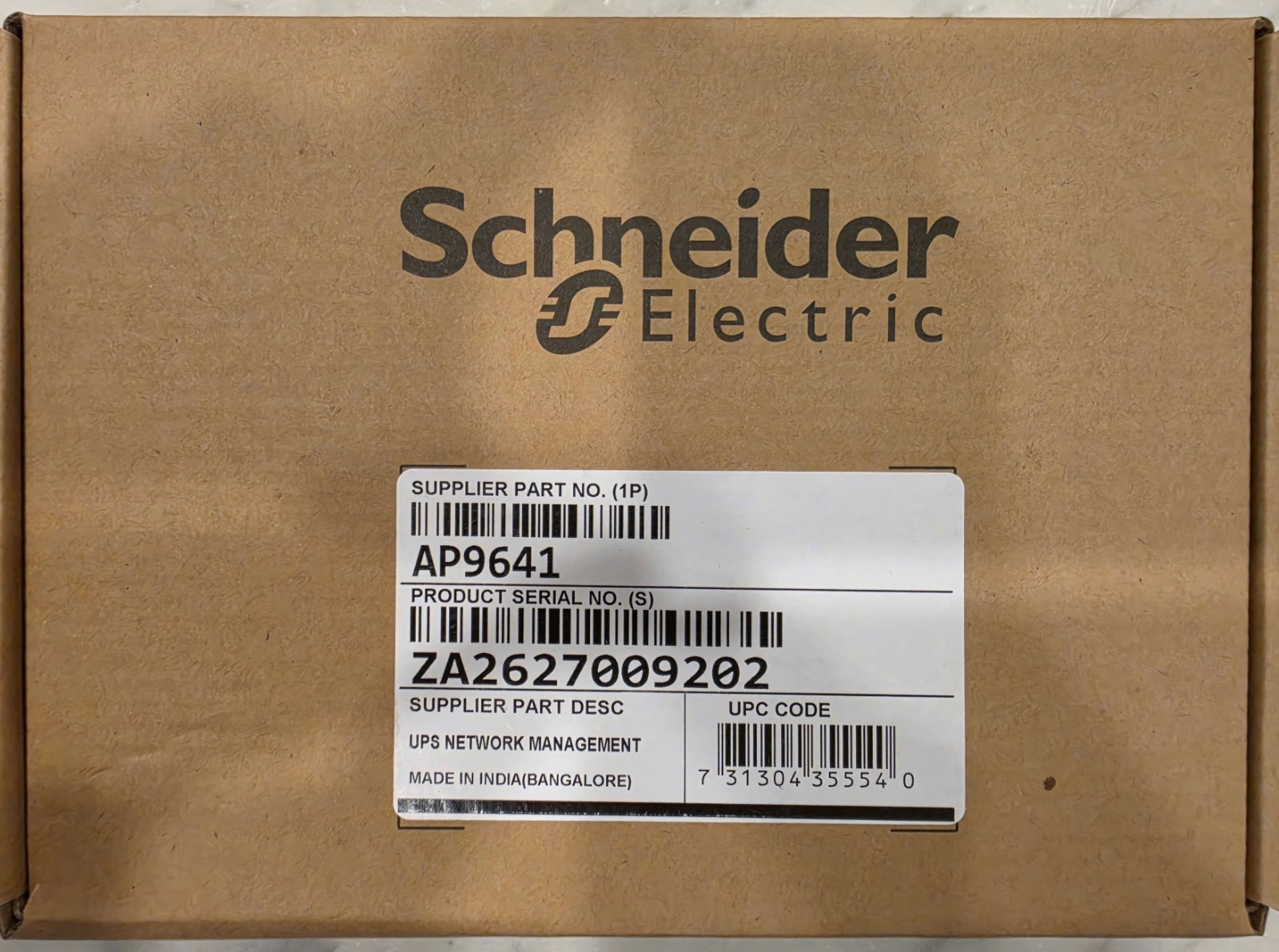 Brand New 2026 Unopened AP9641 APC Schneider Network Management Card 3 