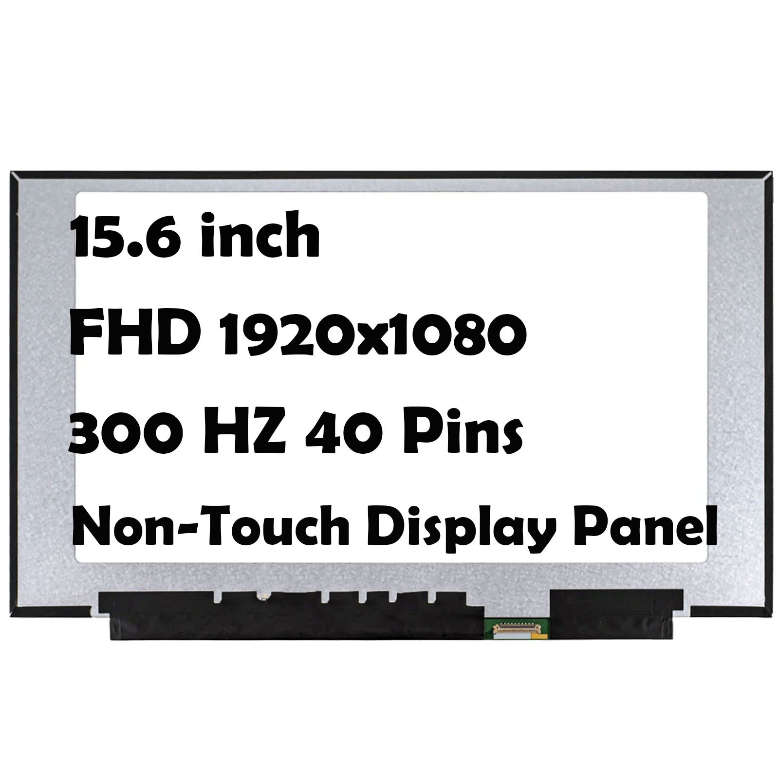 15.6" WLED 300Hz IPS FHD LCD Screen Display Panel LQ156M1JW25 SHP152C 1920x1080
