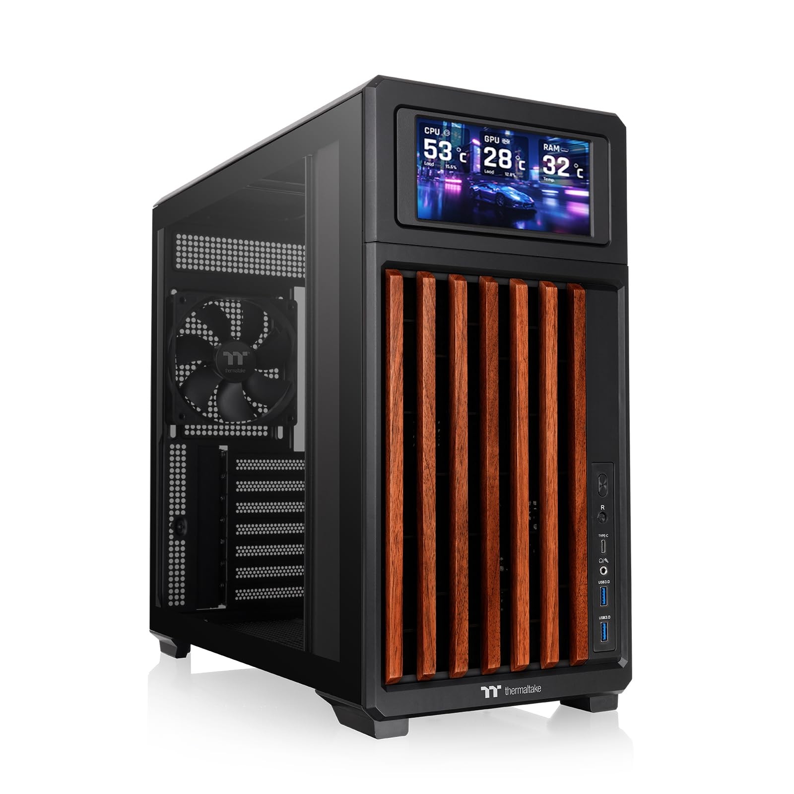 Thermaltake TR300 WS Mid Tower Chassis (ca-11m-00m1wn-w1) (ca11m00m1wnw1)