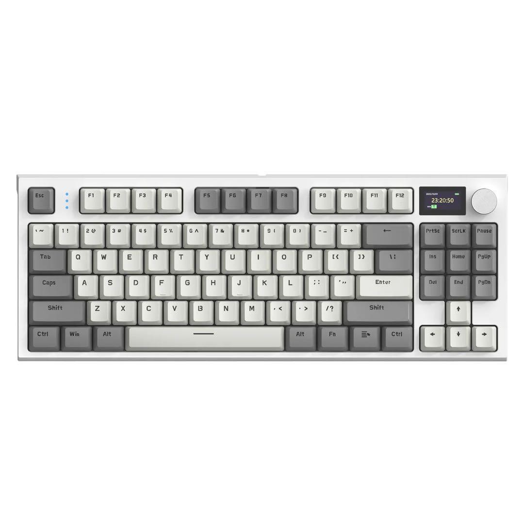 ATTACK SHARK K86 Wireless Mechanical Keyboard RGB Backlight Volume Dial
