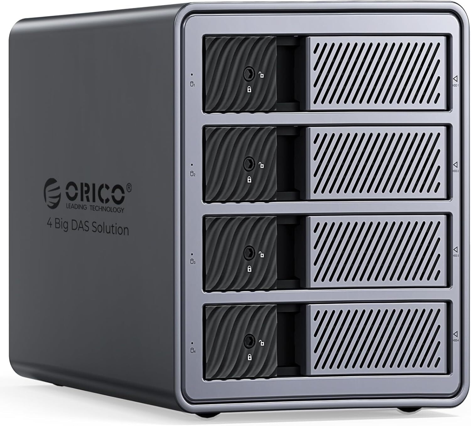 ORICO 4 Bay Raid Hard Drive Enclosure Support RAID Mode for 3.5inch 88TB USB 3.0