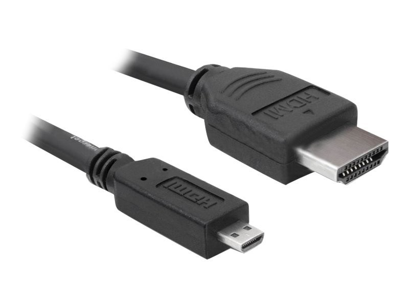 Delock HDMI Ethernet Cable A -> Micro D St/St Cable 82663