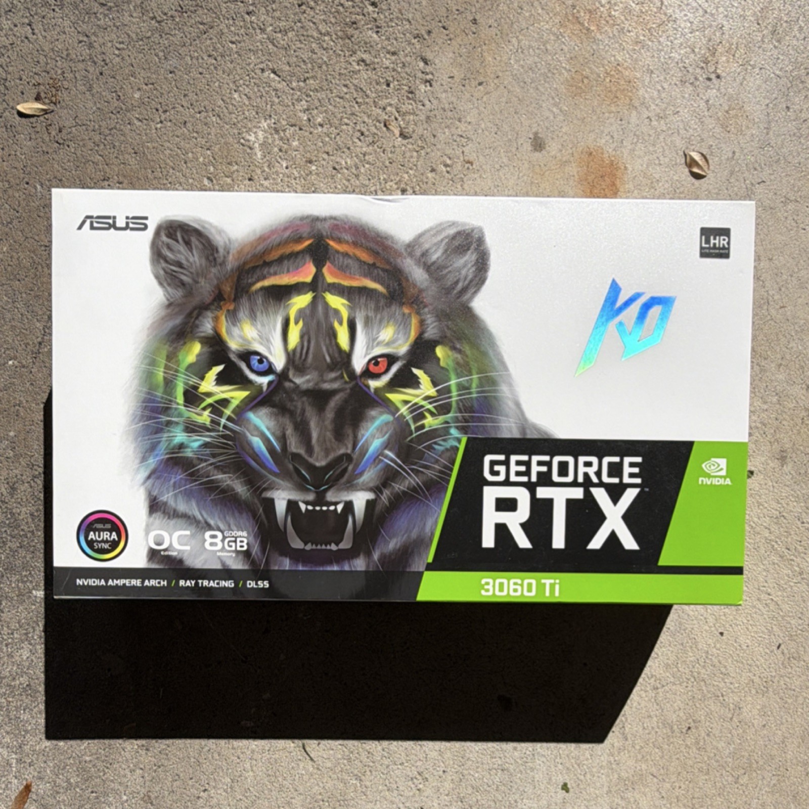 ASUS GeForce RTX 3060 Ti KO OC 8GB Graphics Card  Ray Tracing DLSS Box Only